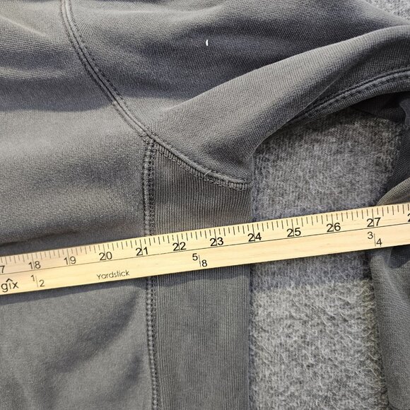 Vintage American Eagle Outfitters Pullover Logo Hoodie Gray Embroidered Mens XL - Picture 11 of 12